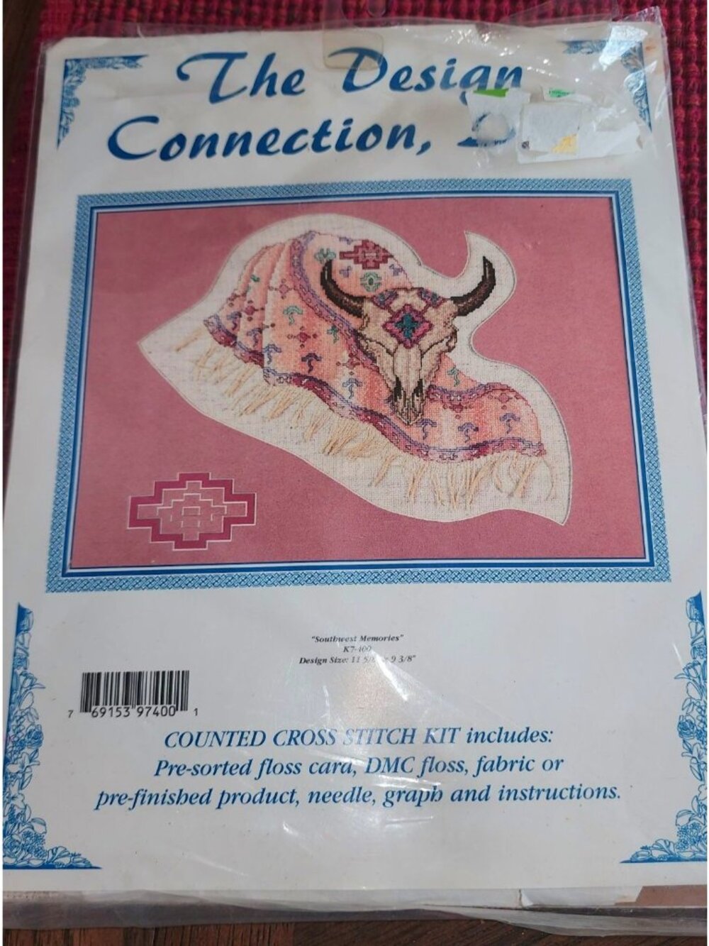 Counted Cross Stitch Kit "Southwest Memories" By The Design Connection New Old S